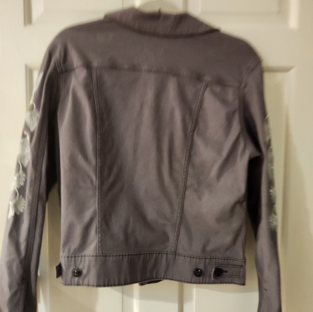 Grey denim jacket Lularoe